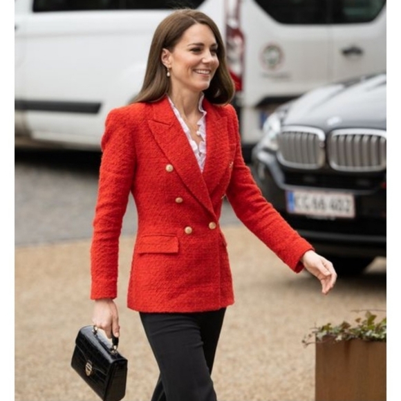 Zara Tweed Blazer - Picture 2 of 16